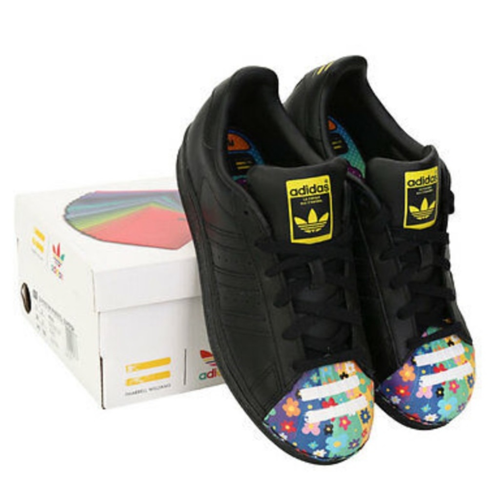 Adidas Originals Superstar Pharrell Shoes Black